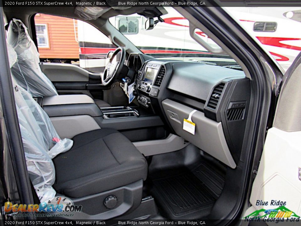 2020 Ford F150 STX SuperCrew 4x4 Magnetic / Black Photo #27