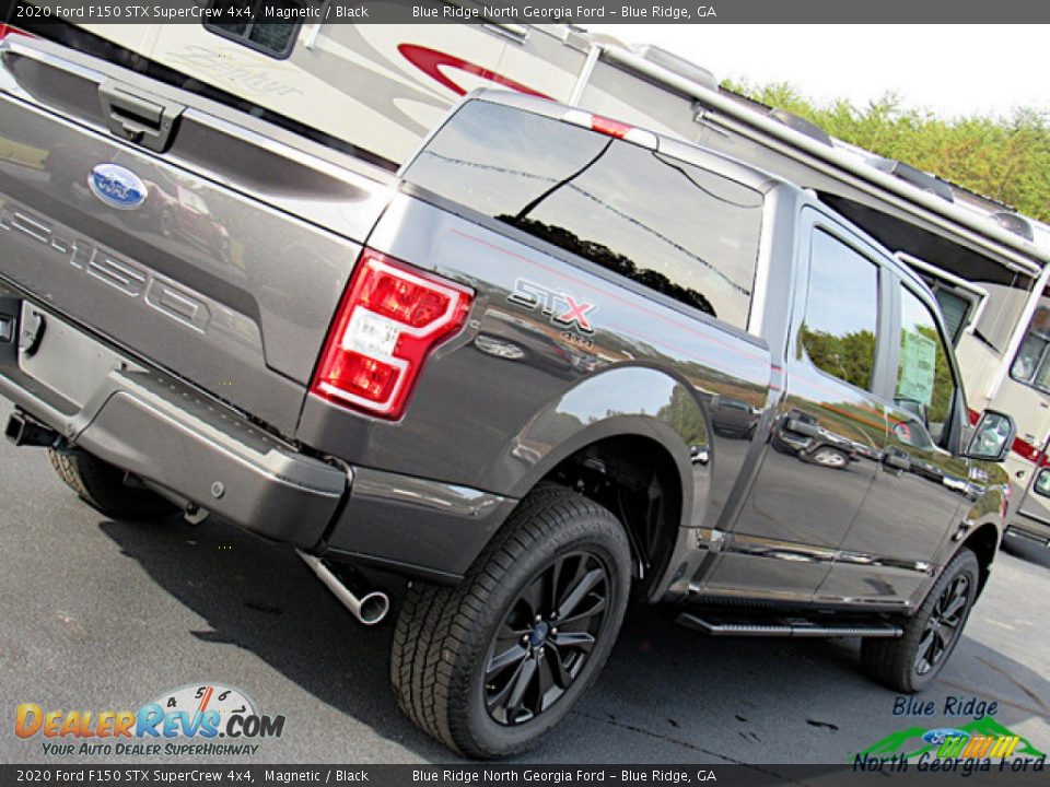 2020 Ford F150 STX SuperCrew 4x4 Magnetic / Black Photo #31