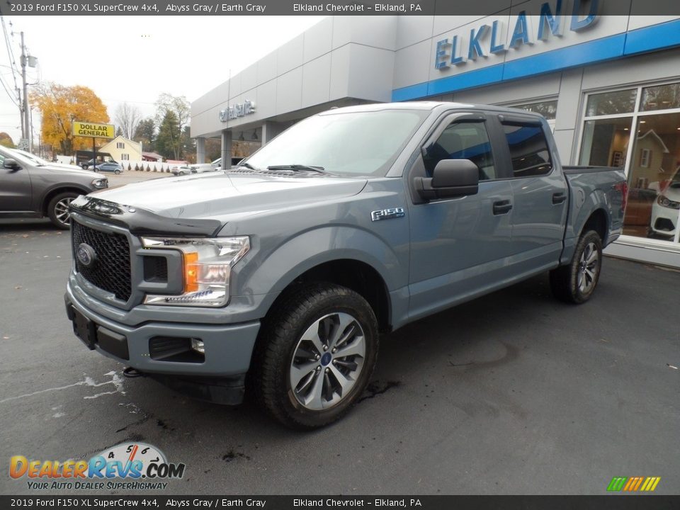 2019 Ford F150 XL SuperCrew 4x4 Abyss Gray / Earth Gray Photo #1
