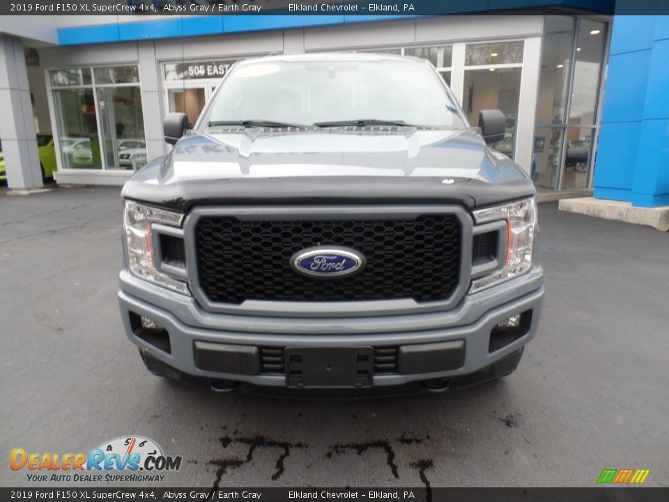 2019 Ford F150 XL SuperCrew 4x4 Abyss Gray / Earth Gray Photo #3