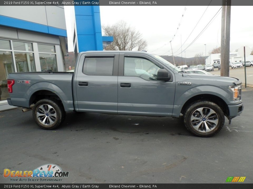 2019 Ford F150 XL SuperCrew 4x4 Abyss Gray / Earth Gray Photo #5