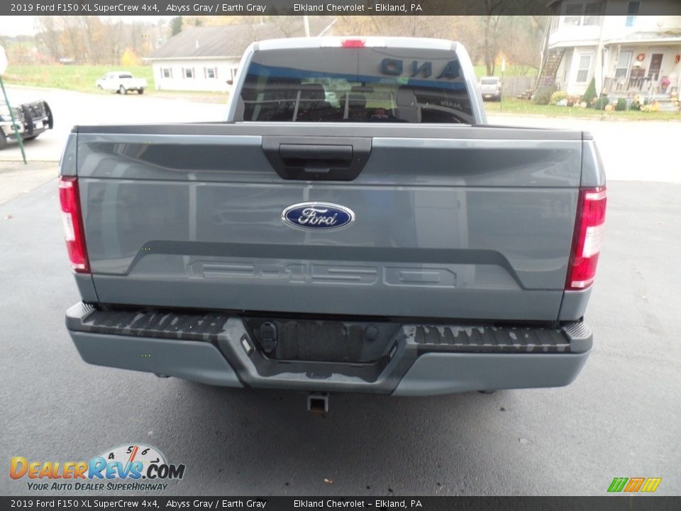 2019 Ford F150 XL SuperCrew 4x4 Abyss Gray / Earth Gray Photo #7