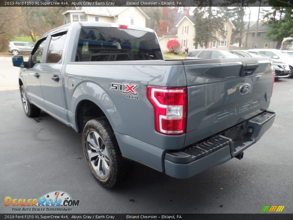 2019 Ford F150 XL SuperCrew 4x4 Abyss Gray / Earth Gray Photo #8