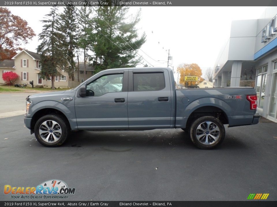 2019 Ford F150 XL SuperCrew 4x4 Abyss Gray / Earth Gray Photo #16