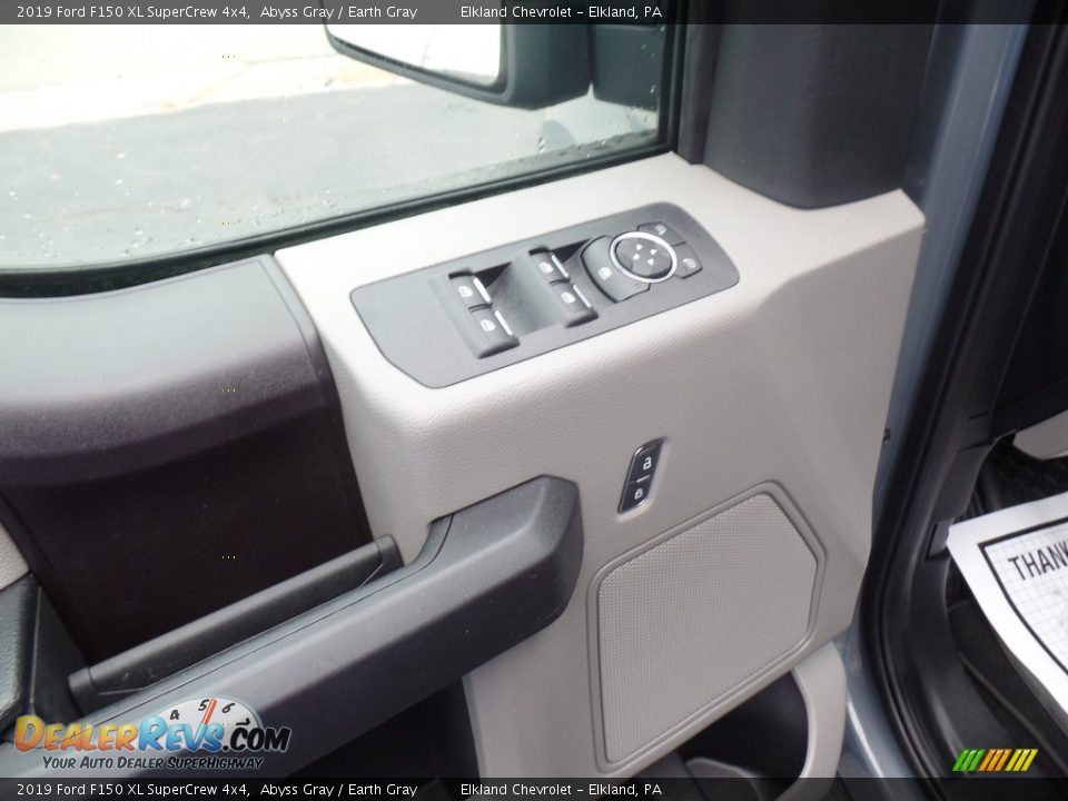 2019 Ford F150 XL SuperCrew 4x4 Abyss Gray / Earth Gray Photo #18
