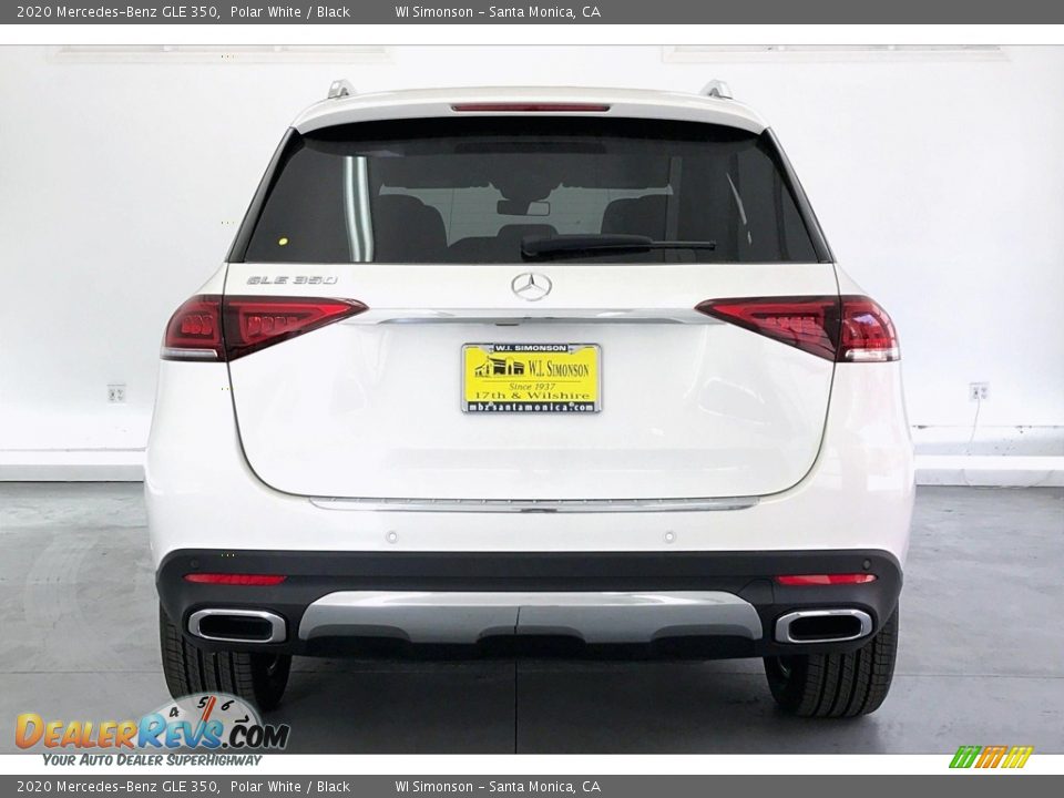 2020 Mercedes-Benz GLE 350 Polar White / Black Photo #3