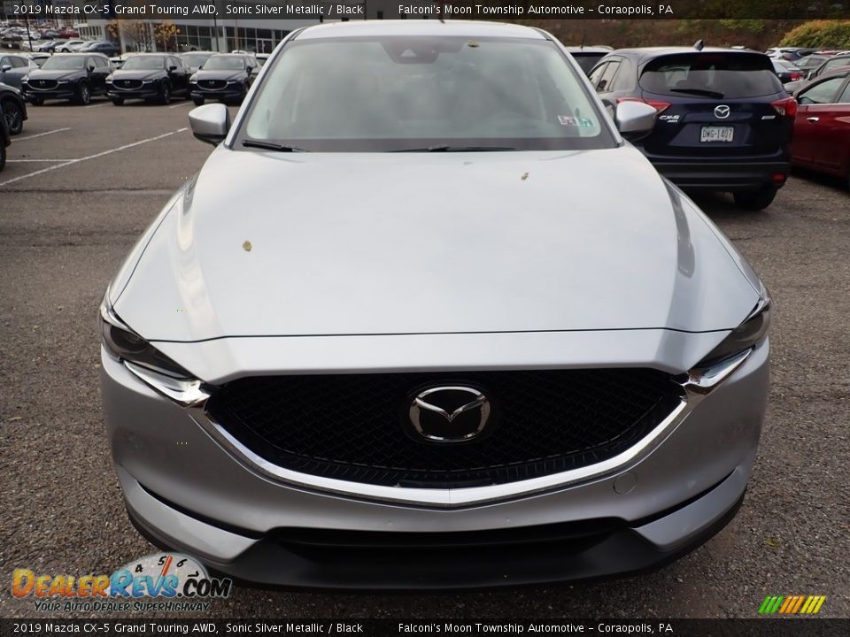2019 Mazda CX-5 Grand Touring AWD Sonic Silver Metallic / Black Photo #4