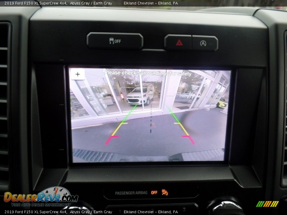 2019 Ford F150 XL SuperCrew 4x4 Abyss Gray / Earth Gray Photo #33