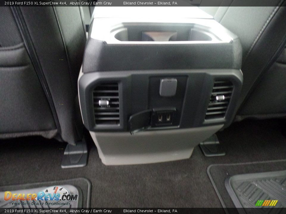 2019 Ford F150 XL SuperCrew 4x4 Abyss Gray / Earth Gray Photo #35