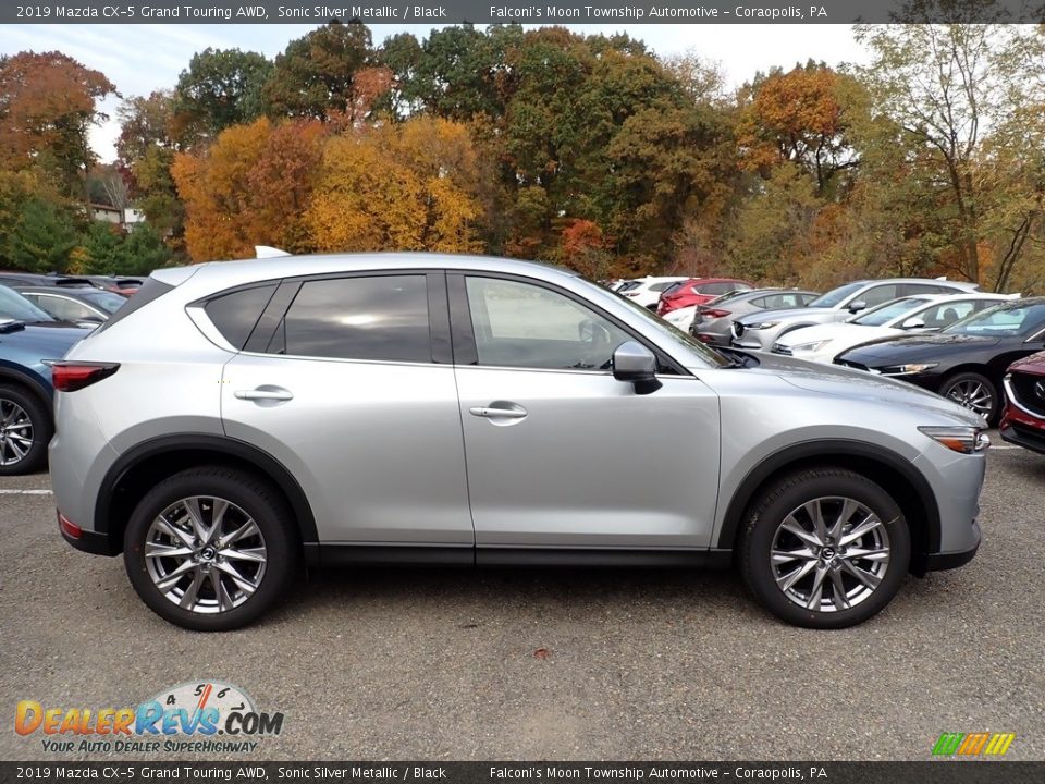 2019 Mazda CX-5 Grand Touring AWD Sonic Silver Metallic / Black Photo #1