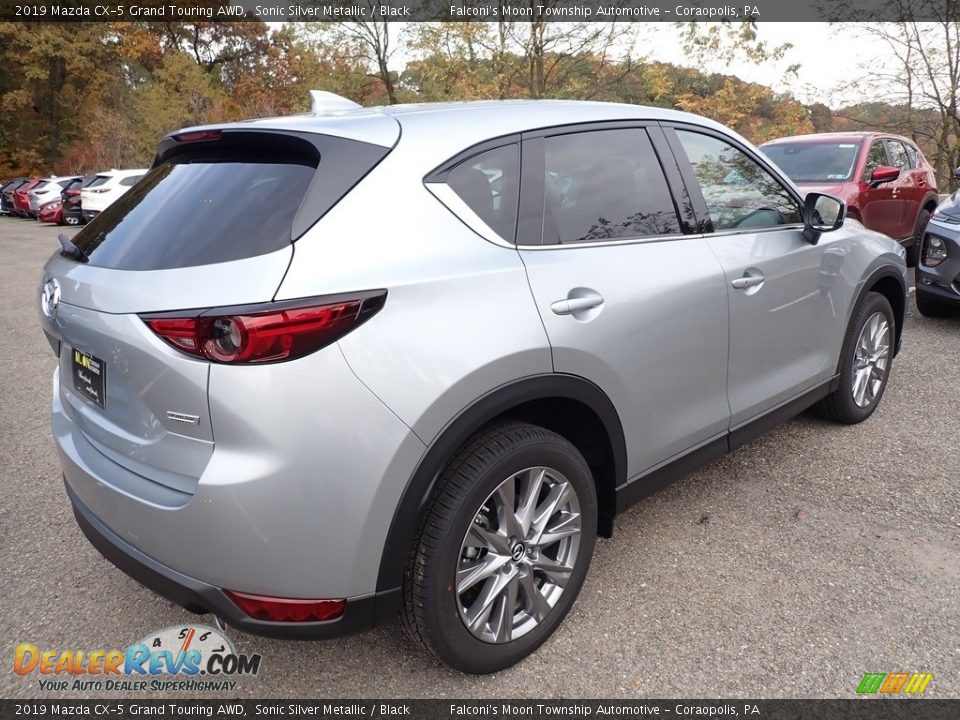 2019 Mazda CX-5 Grand Touring AWD Sonic Silver Metallic / Black Photo #2