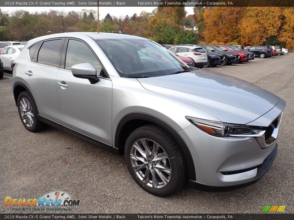 2019 Mazda CX-5 Grand Touring AWD Sonic Silver Metallic / Black Photo #3