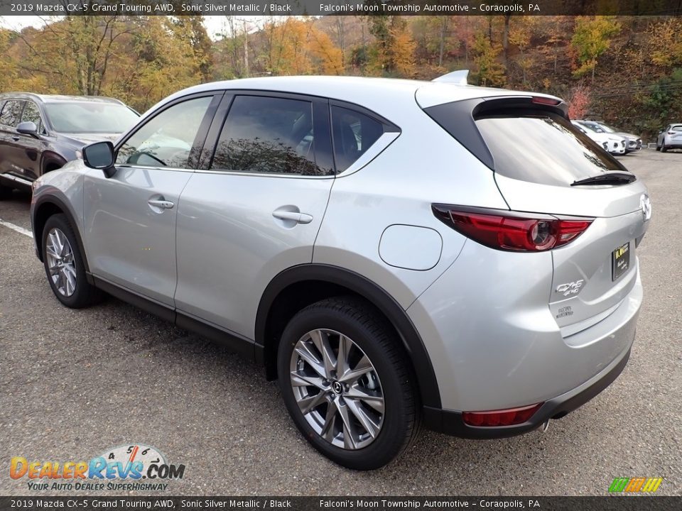 2019 Mazda CX-5 Grand Touring AWD Sonic Silver Metallic / Black Photo #6