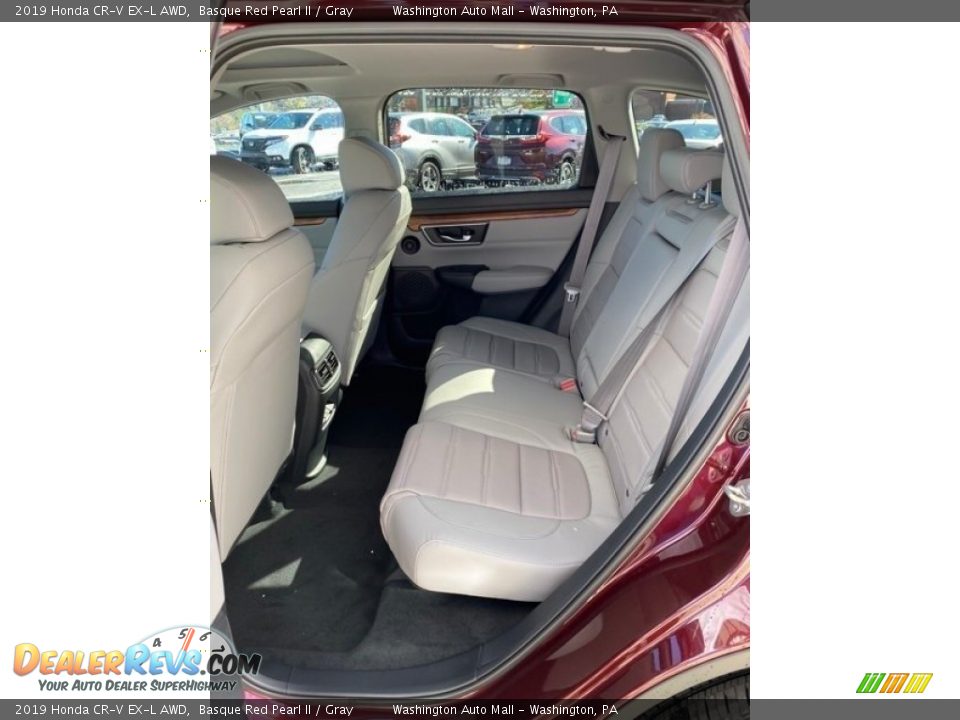 2019 Honda CR-V EX-L AWD Basque Red Pearl II / Gray Photo #19