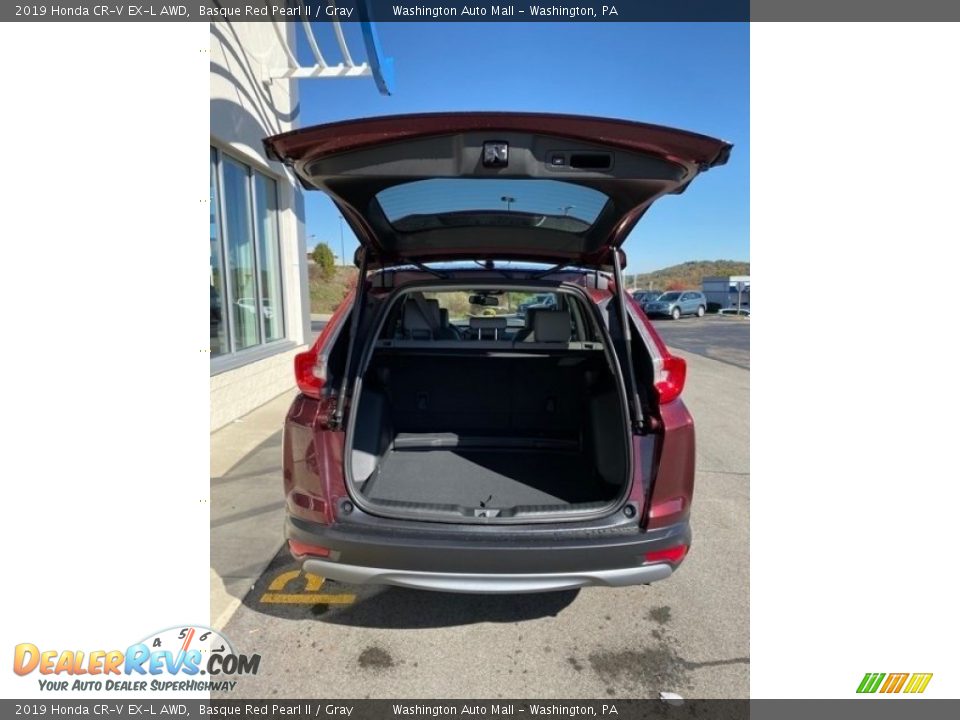 2019 Honda CR-V EX-L AWD Basque Red Pearl II / Gray Photo #20