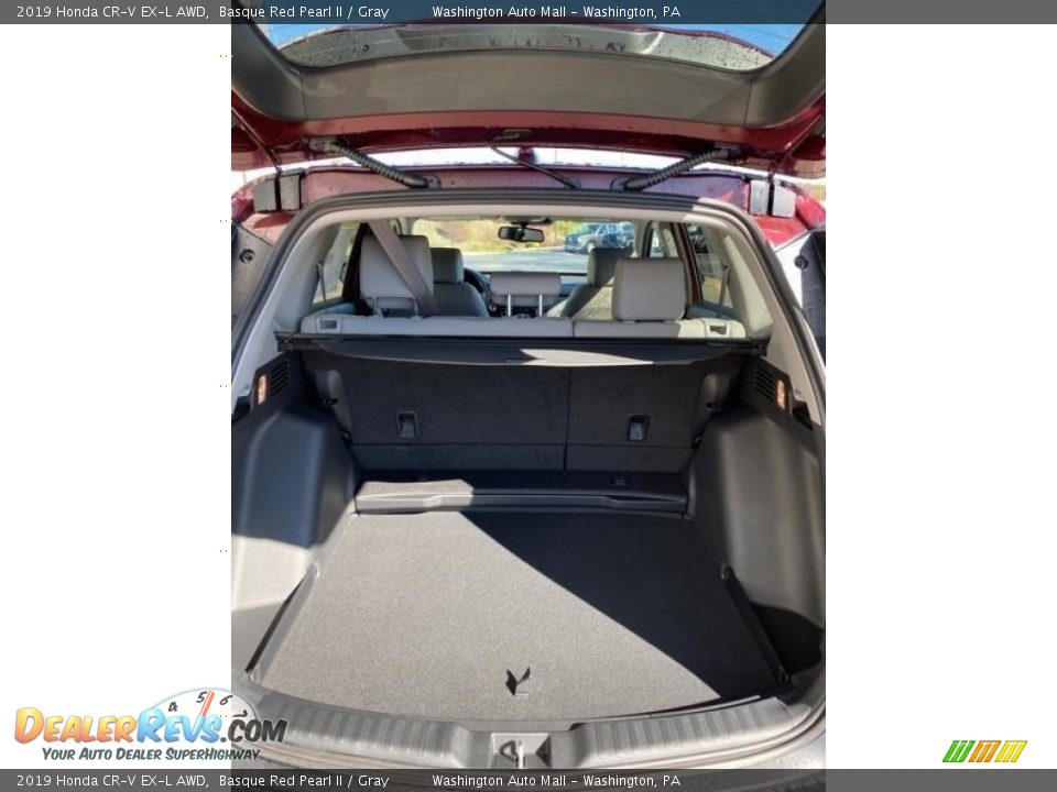 2019 Honda CR-V EX-L AWD Basque Red Pearl II / Gray Photo #21