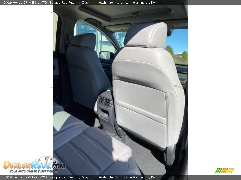 2019 Honda CR-V EX-L AWD Basque Red Pearl II / Gray Photo #26