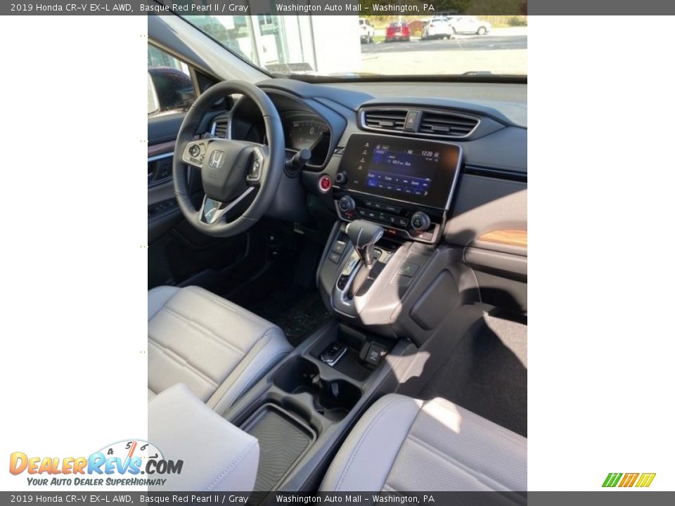 2019 Honda CR-V EX-L AWD Basque Red Pearl II / Gray Photo #29
