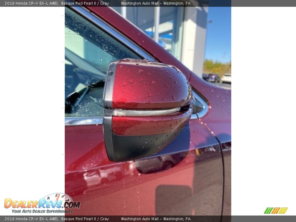 2019 Honda CR-V EX-L AWD Basque Red Pearl II / Gray Photo #30