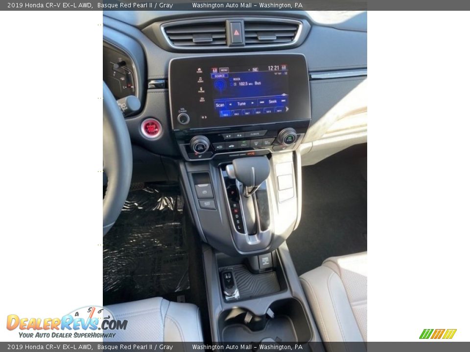 2019 Honda CR-V EX-L AWD Basque Red Pearl II / Gray Photo #33