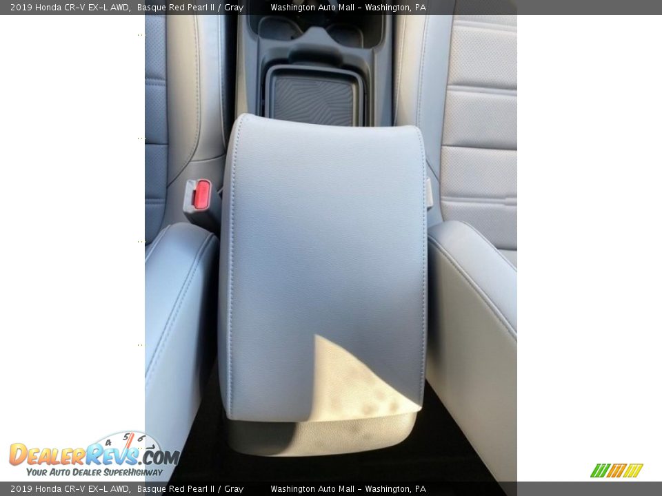 2019 Honda CR-V EX-L AWD Basque Red Pearl II / Gray Photo #36