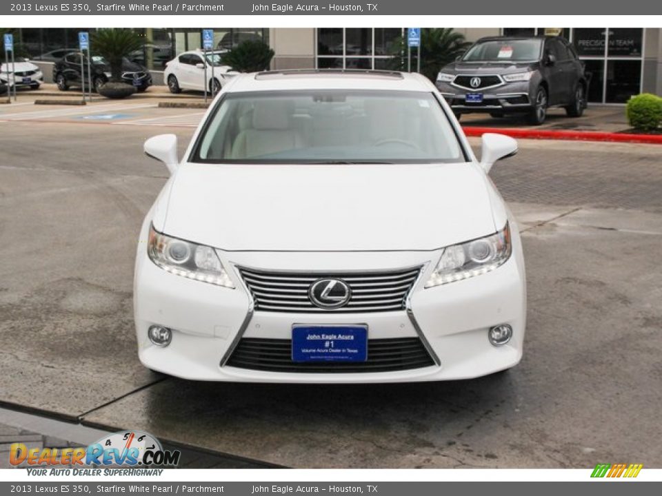 2013 Lexus ES 350 Starfire White Pearl / Parchment Photo #2
