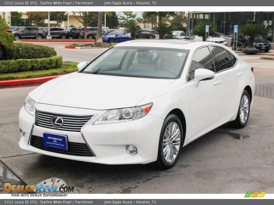 2013 Lexus ES 350 Starfire White Pearl / Parchment Photo #3