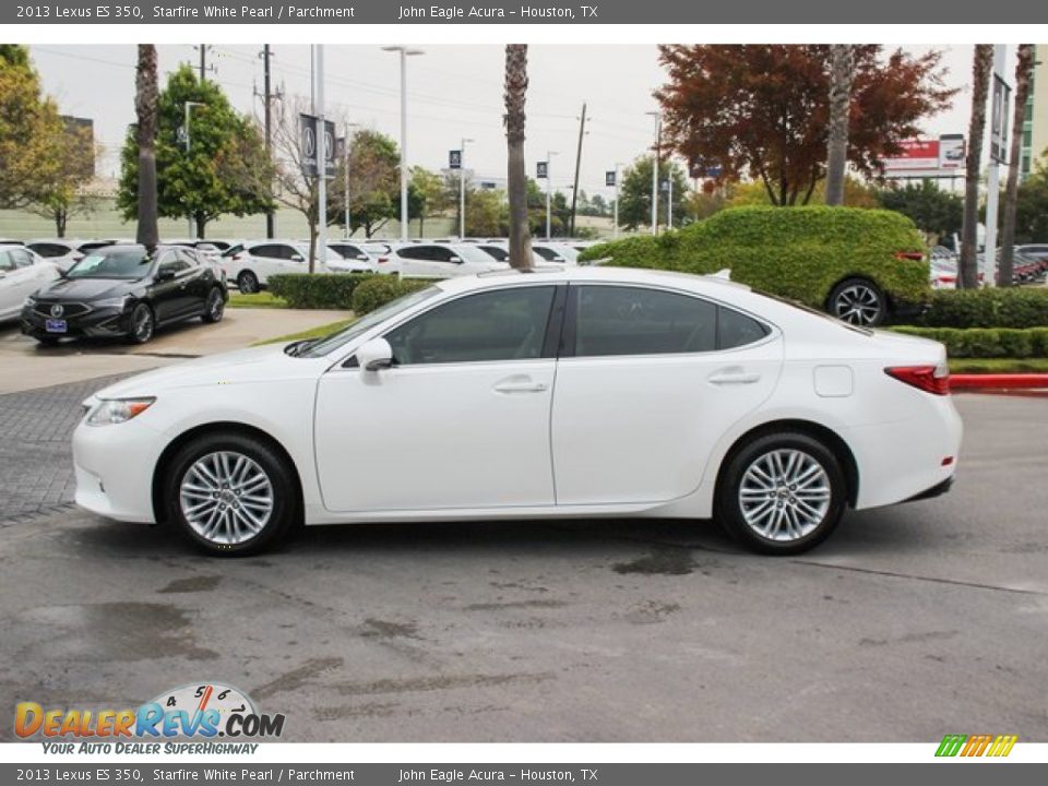 2013 Lexus ES 350 Starfire White Pearl / Parchment Photo #4