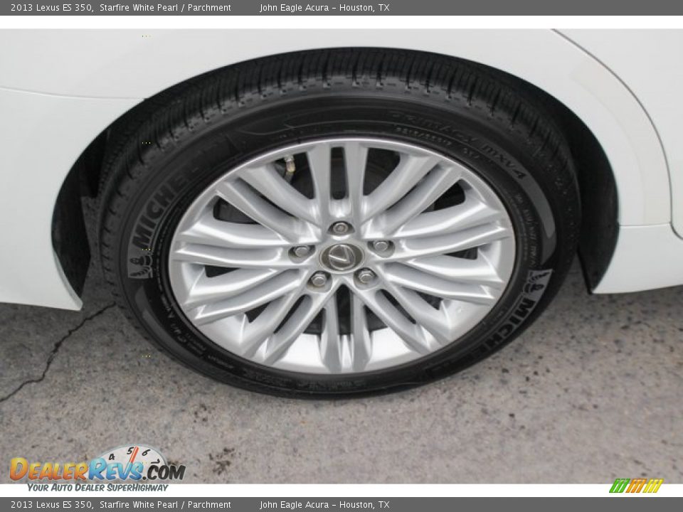 2013 Lexus ES 350 Starfire White Pearl / Parchment Photo #11