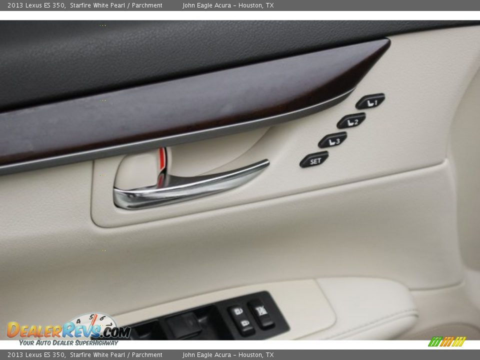 2013 Lexus ES 350 Starfire White Pearl / Parchment Photo #16