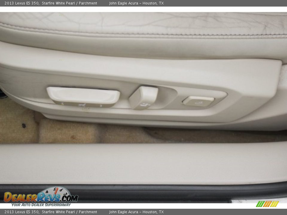 2013 Lexus ES 350 Starfire White Pearl / Parchment Photo #17