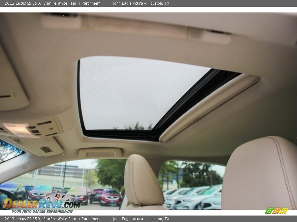 2013 Lexus ES 350 Starfire White Pearl / Parchment Photo #18