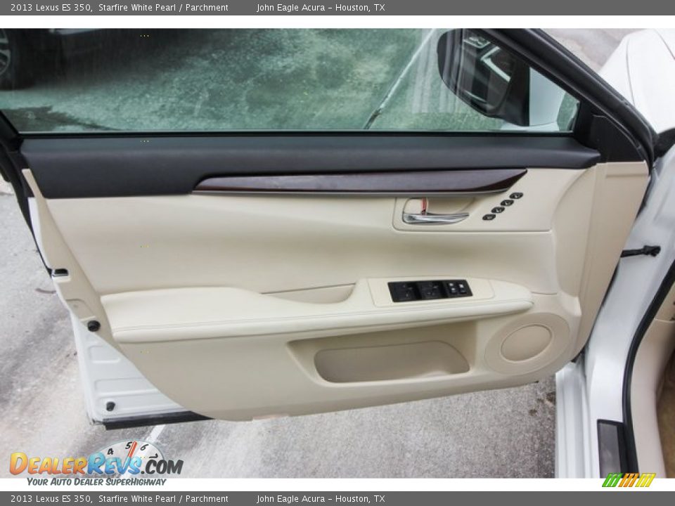 2013 Lexus ES 350 Starfire White Pearl / Parchment Photo #19