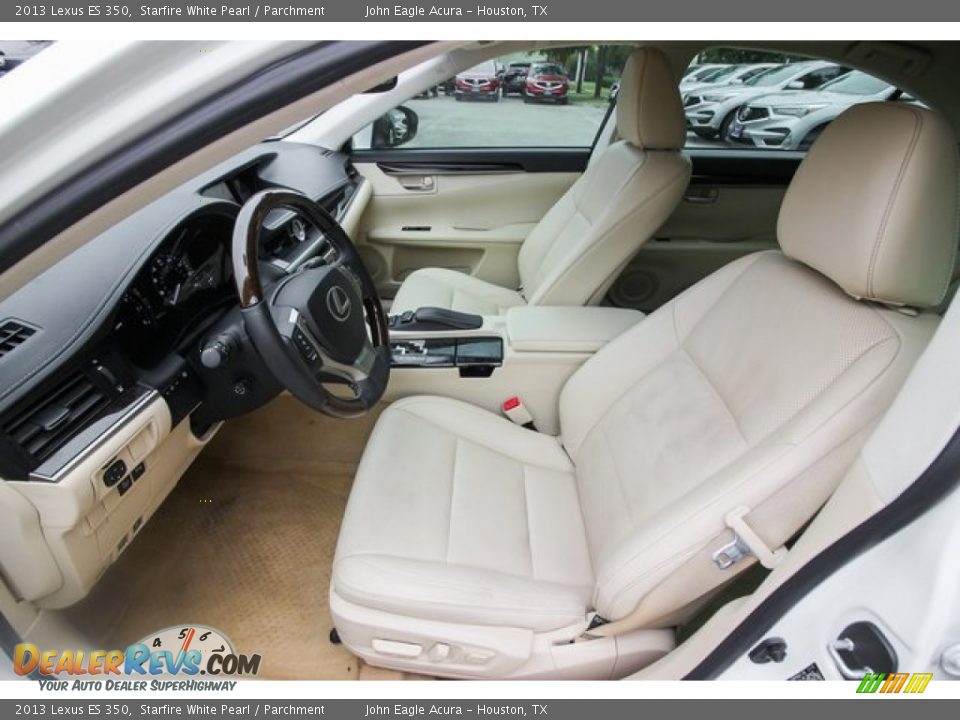 2013 Lexus ES 350 Starfire White Pearl / Parchment Photo #20