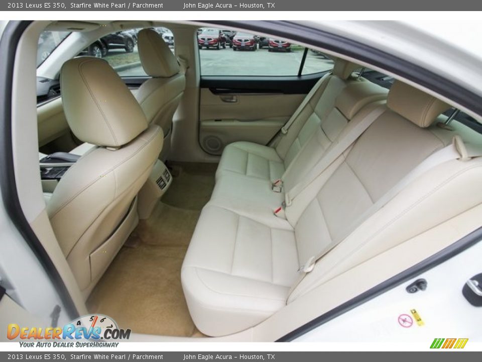 2013 Lexus ES 350 Starfire White Pearl / Parchment Photo #22