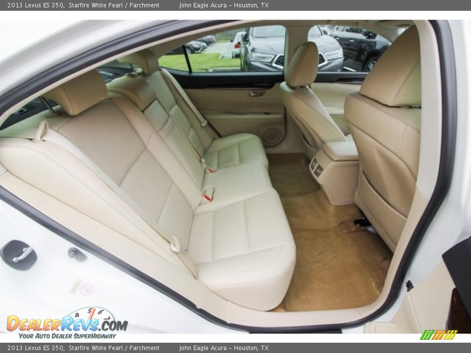 2013 Lexus ES 350 Starfire White Pearl / Parchment Photo #25
