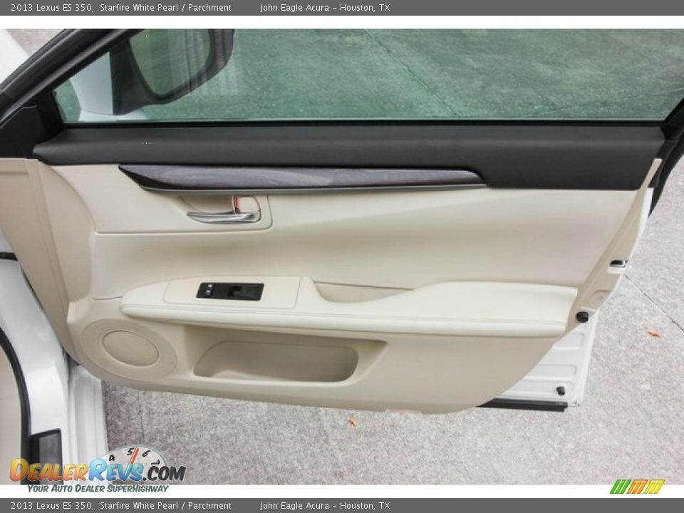 2013 Lexus ES 350 Starfire White Pearl / Parchment Photo #26