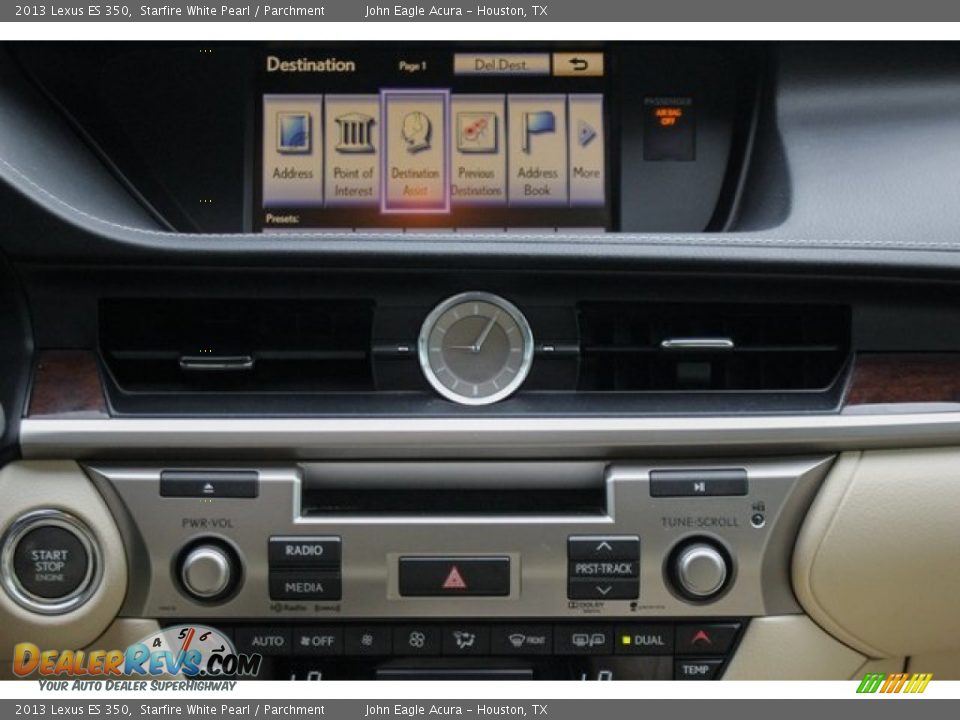 2013 Lexus ES 350 Starfire White Pearl / Parchment Photo #32