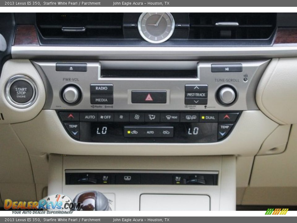 2013 Lexus ES 350 Starfire White Pearl / Parchment Photo #33