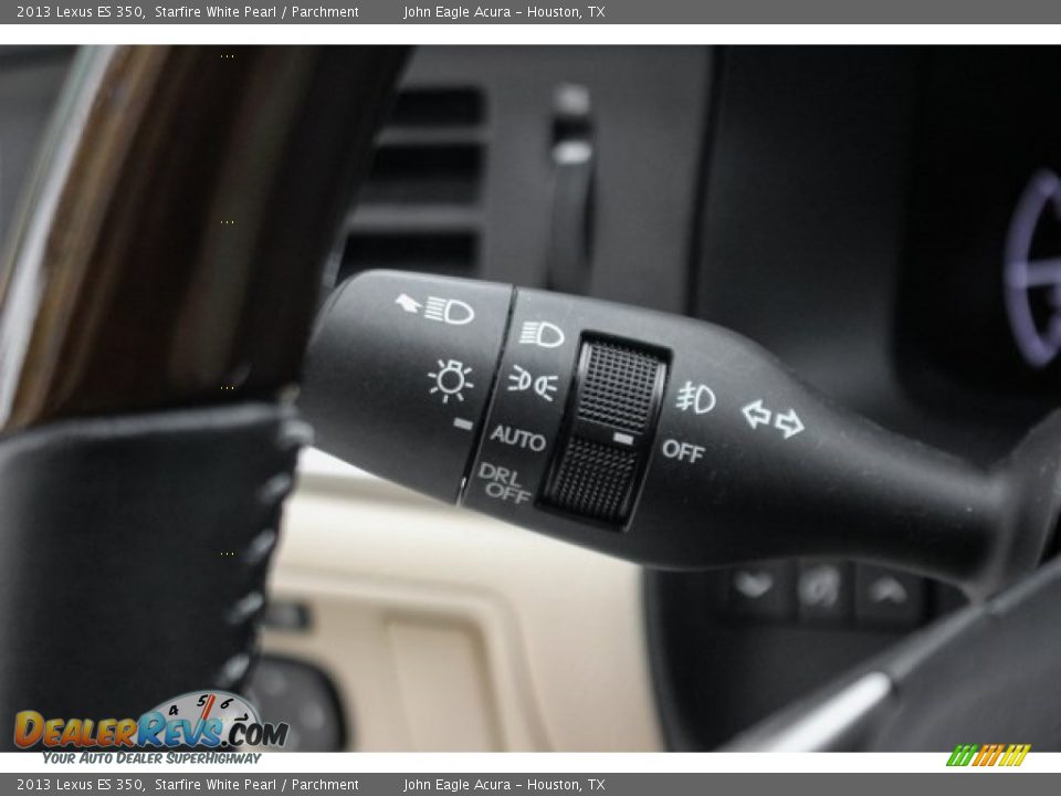 2013 Lexus ES 350 Starfire White Pearl / Parchment Photo #35