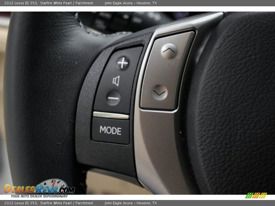 2013 Lexus ES 350 Starfire White Pearl / Parchment Photo #36