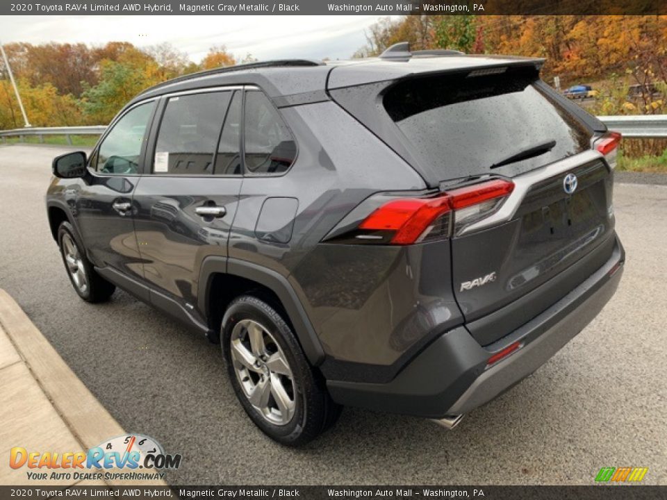 2020 Toyota RAV4 Limited AWD Hybrid Magnetic Gray Metallic / Black Photo #9