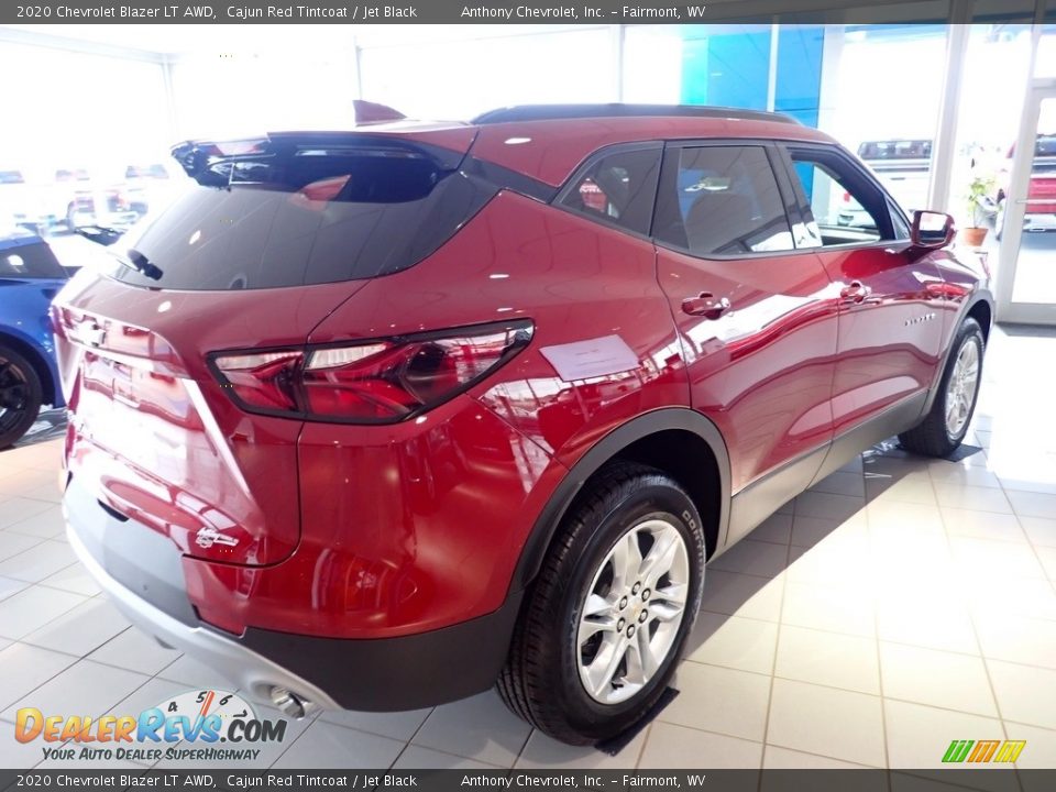 2020 Chevrolet Blazer LT AWD Cajun Red Tintcoat / Jet Black Photo #4