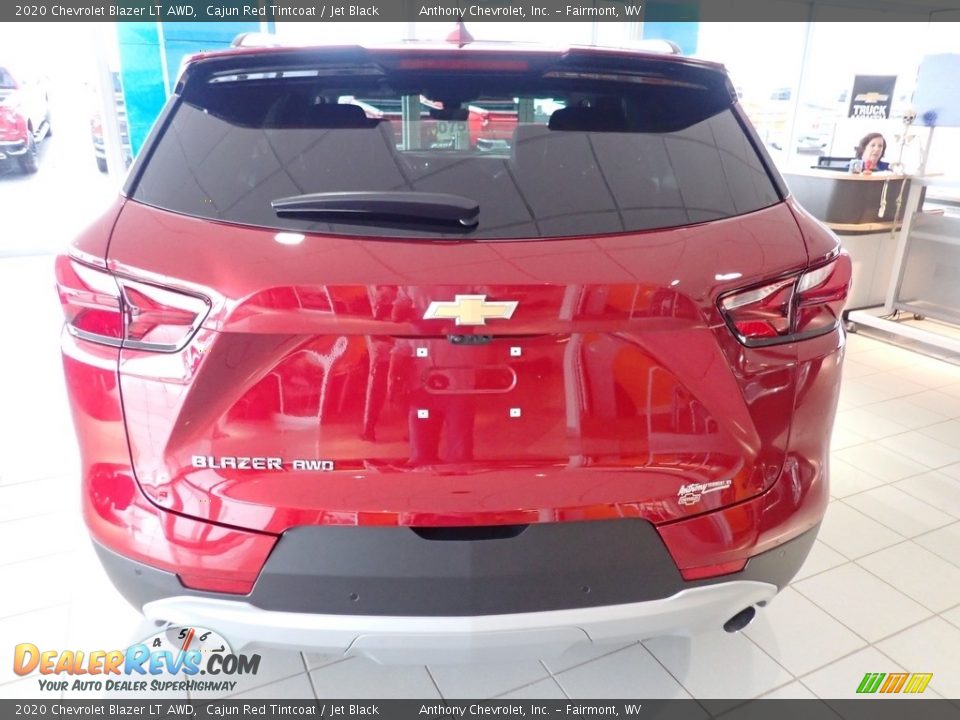 2020 Chevrolet Blazer LT AWD Cajun Red Tintcoat / Jet Black Photo #5