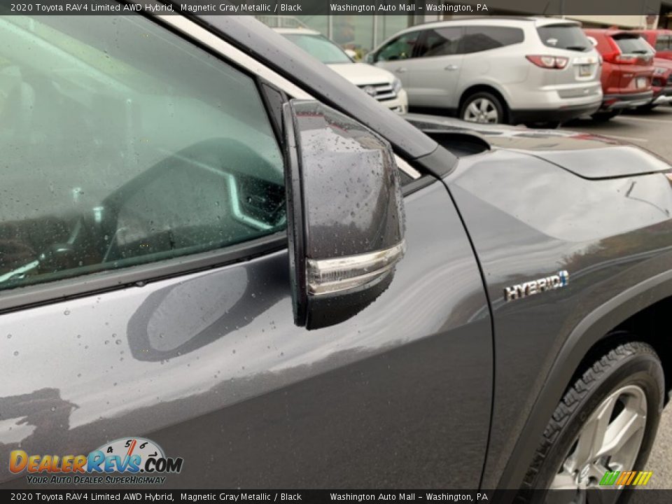 2020 Toyota RAV4 Limited AWD Hybrid Magnetic Gray Metallic / Black Photo #14