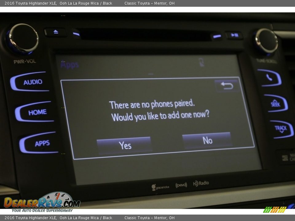 2016 Toyota Highlander XLE Ooh La La Rouge Mica / Black Photo #15