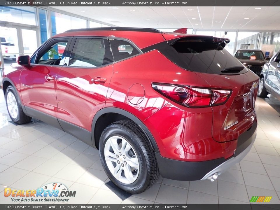 2020 Chevrolet Blazer LT AWD Cajun Red Tintcoat / Jet Black Photo #6