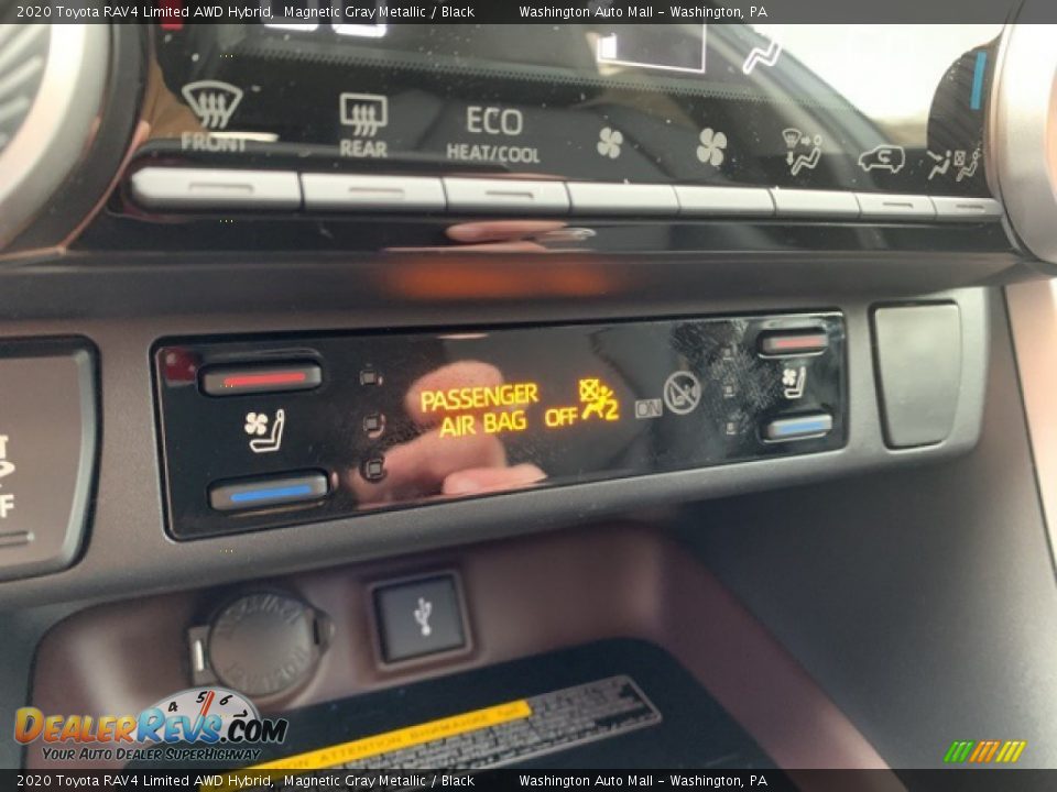 Controls of 2020 Toyota RAV4 Limited AWD Hybrid Photo #19