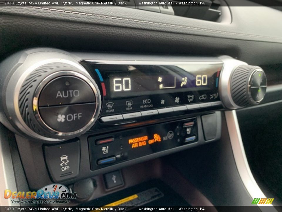 Controls of 2020 Toyota RAV4 Limited AWD Hybrid Photo #20