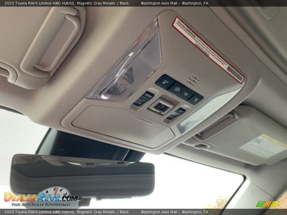 2020 Toyota RAV4 Limited AWD Hybrid Magnetic Gray Metallic / Black Photo #22